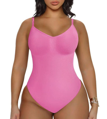 [$40 OFF] || BarbiePink Snatched Bodysuit - Low in Stock